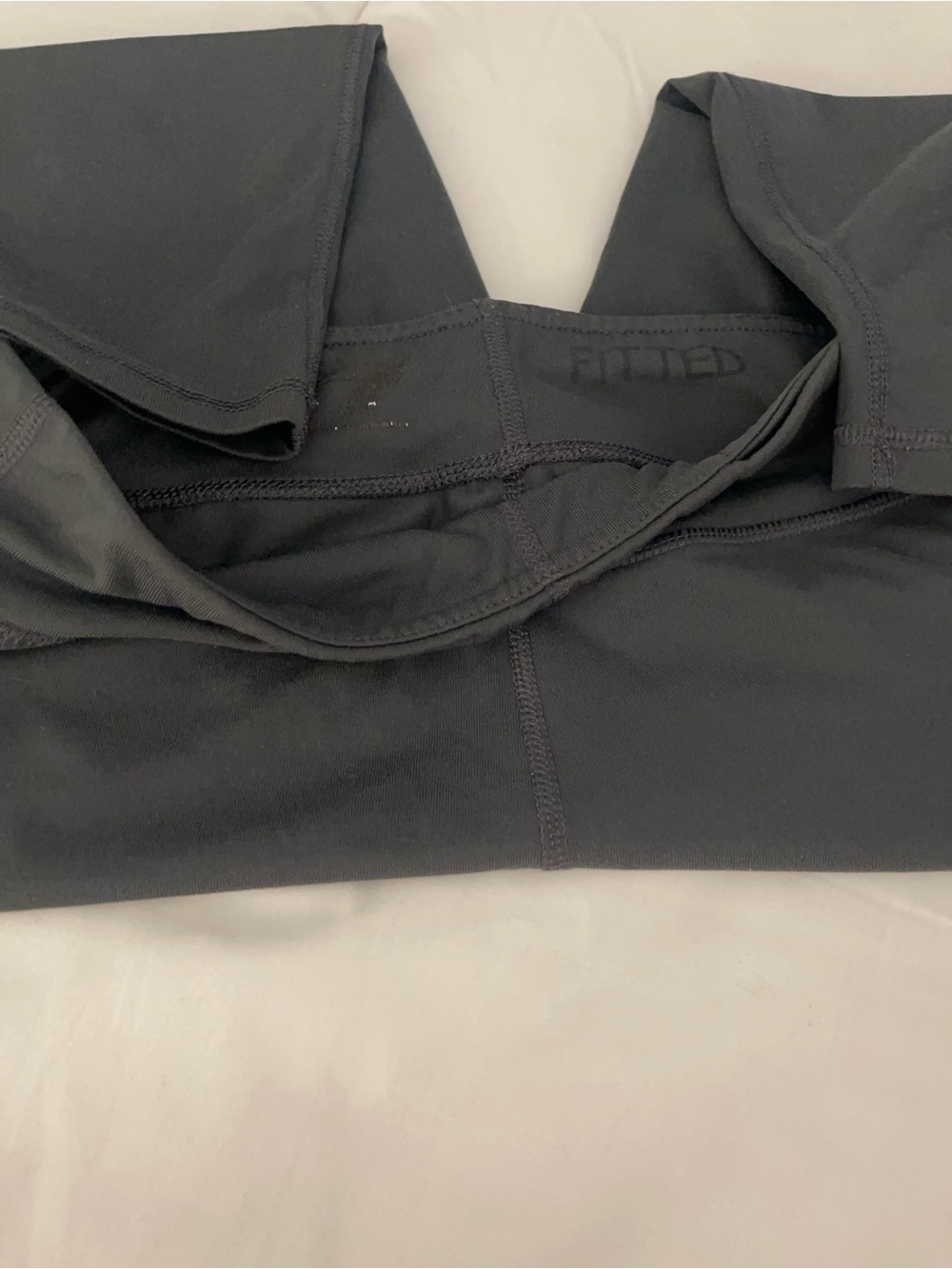 Black Fitted Athletic Leggings